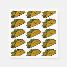 Papel Servilleta para Fiesta de Tacos