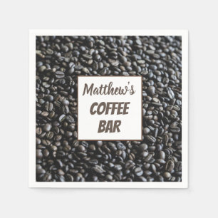 Papel Servilleta Personalizada de Bar de Café