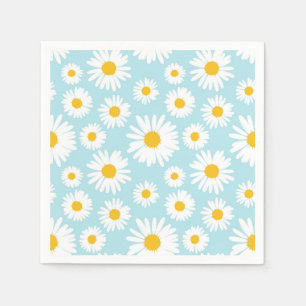 Papel Servilletas de margarita de primavera Servilleta p