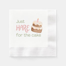Papel Solo "LIEBRE" para la servilleta de postre de past