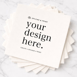 Papel Subir diseño de servilleta   Servilletas para even