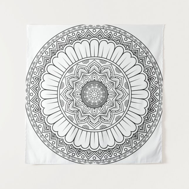 Papel tapiz de rosette mandala (Anverso)
