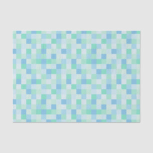 Papel tapón azul y azul acuático