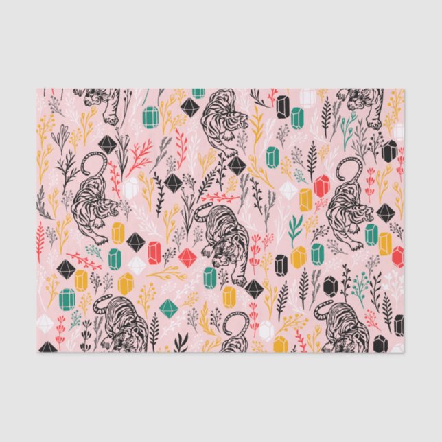 Papel tapón de tigre (Anverso)