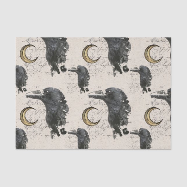 Papel Tejido Alquimista Raven (Anverso)