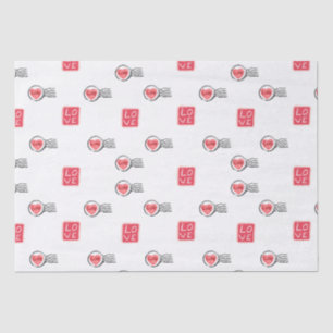Papel Tejido de Amor Mail