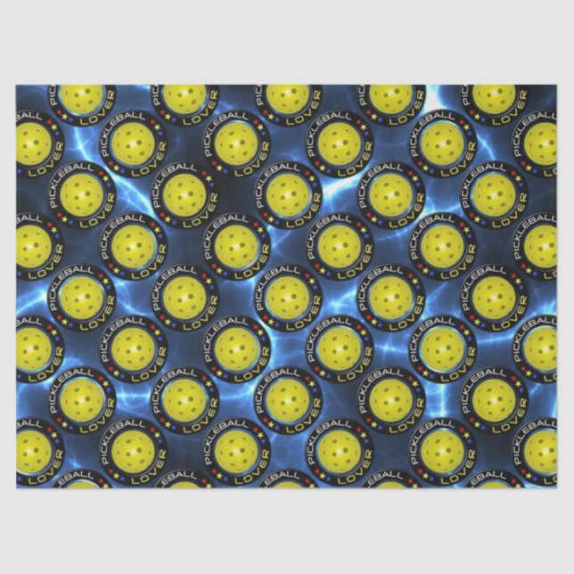 Papel Tejido de Opciones de Pickball Lover 1 (Anverso)