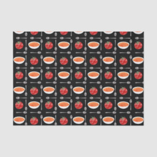 Papel Tejido de tela de la sopa de tomate