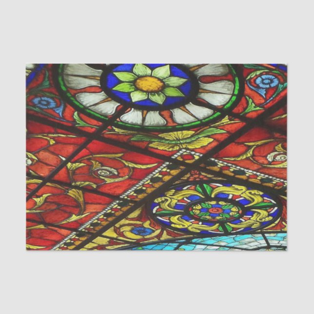 Papel Tejido De Vidrio Manchado (Anverso)