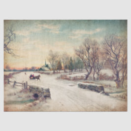 Papel Tejido o Desenvolver de Winter Wonderland