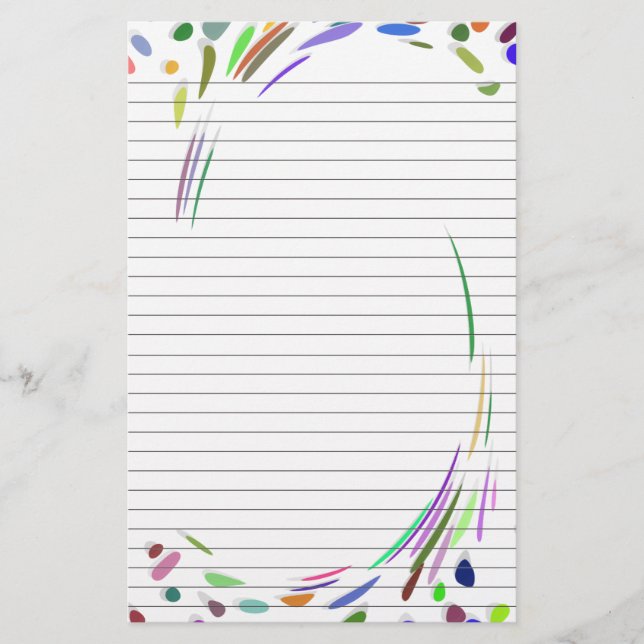 Papel tendido de puntos de polka para apasionación (Anverso)