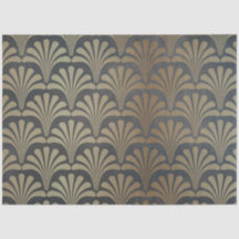 Papel teñido Art Deco, descodificación