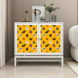 Papel teñido espeluznante gótico de Halloween