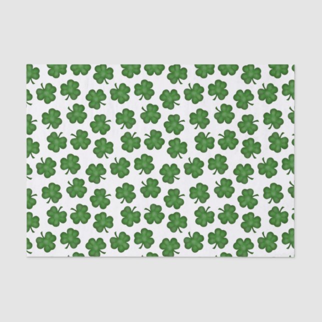Papel texturizado para el tejido de Shamrock (Anverso)
