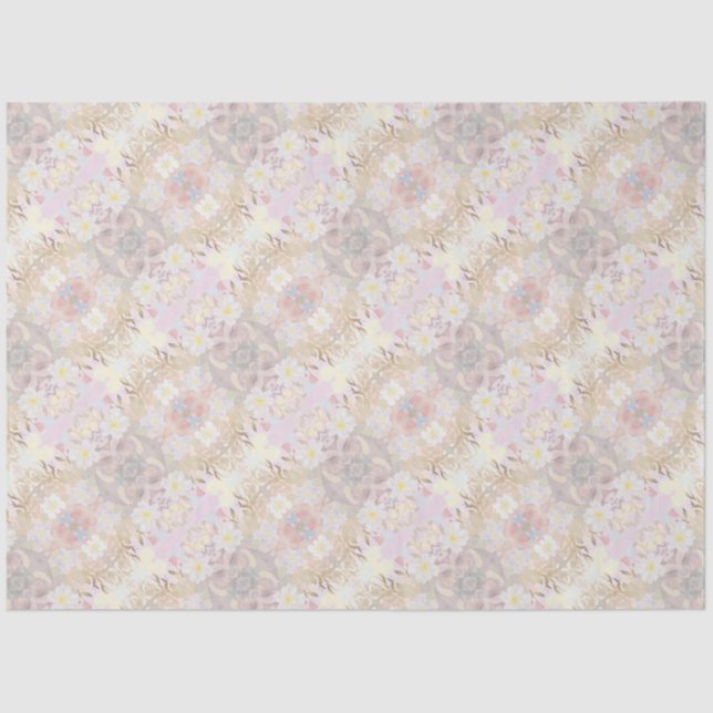 Papel tisú elegante B Pamela Pattern 18 lb (Anverso)