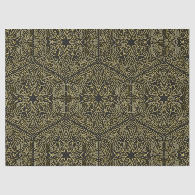 papel tisular con motivo de mandala (Anverso)