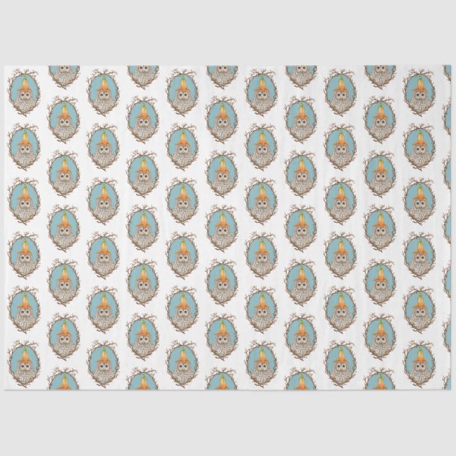 Papel tisular de búho (Anverso)