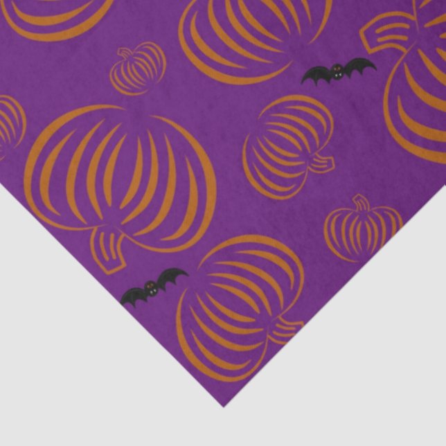 Papel tisular de calabazas (Detalle)