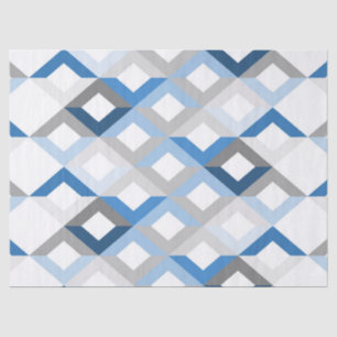 papel tisular de chevrs azul