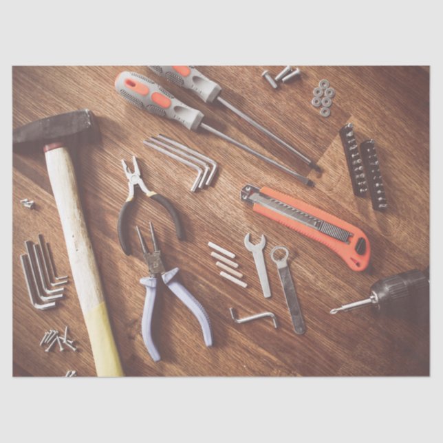 papel tisular de herramientas manuales (Anverso)