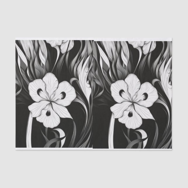 Papel tisular de iris salvaje para envolver (Anverso)