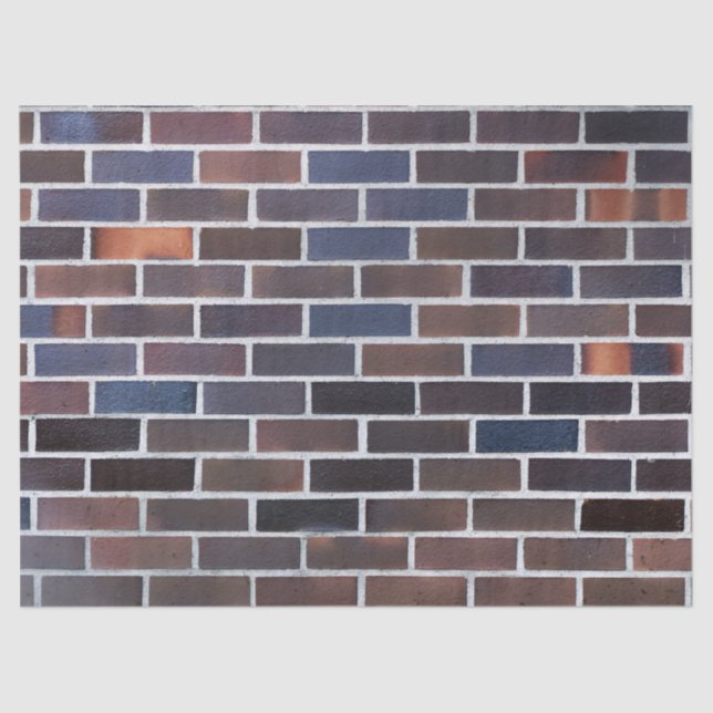 papel tisular de ladrillos coloreados (Anverso)