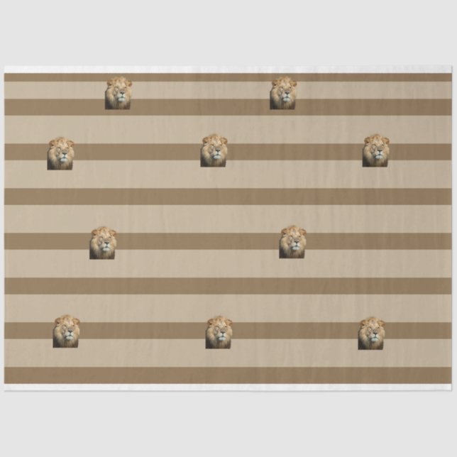 Papel tisular de león (Anverso)