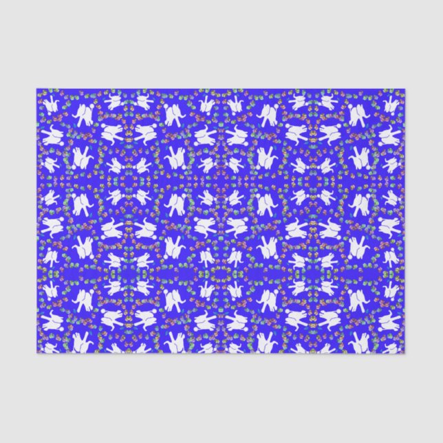 Papel tisular de regalo de Hanukkah (Anverso)