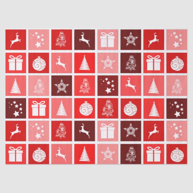 papel tisular de tiempo para navidades (Anverso)