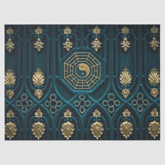 papel tisular de yin yang (Anverso)