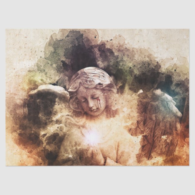 papel tisular estigmata angel (Anverso)