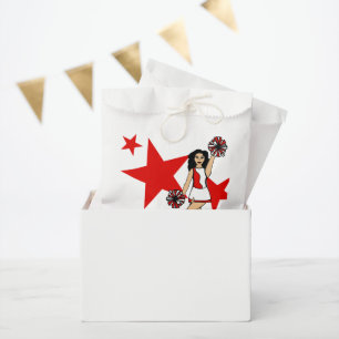 Papel Tres Saludos Personalizado Bolsa de Favor Blanco R