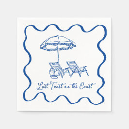 Papel Última tostada en la servilleta de cócteles de la 