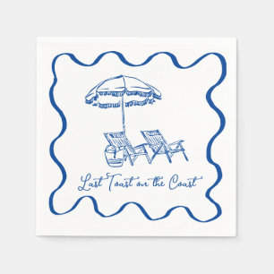 Papel Última tostada en la servilleta de cócteles de la 