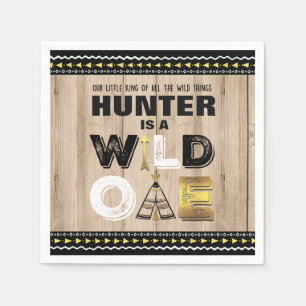 Papel Un rey salvaje Of The Wild de la servilleta de la