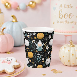 Papel Vasos de calabaza de hada para baby shower de Hall