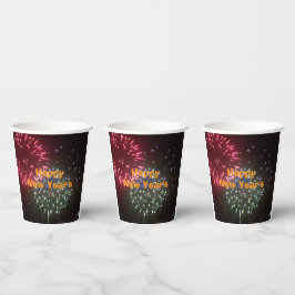 Papel Vasos para fiesta de Nochevieja