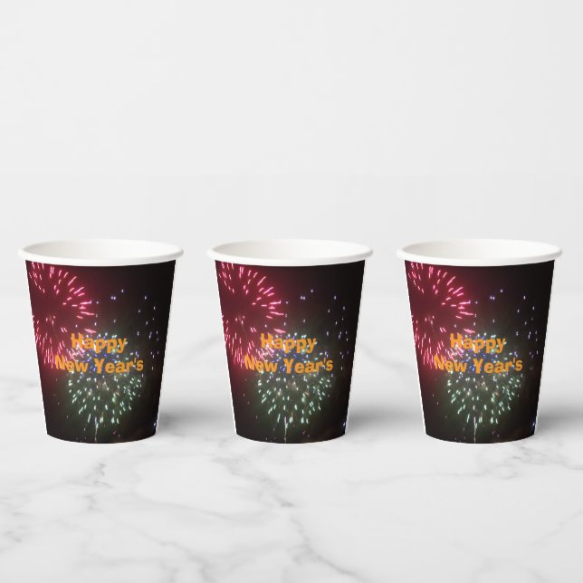 Papel Vasos para fiesta de Nochevieja (Multi)