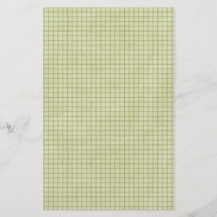 Papel verde de la rejilla de Oilve