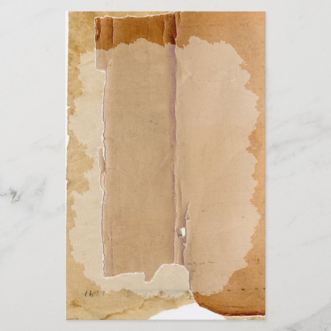 Papel viejo desgarrado en capas 3 Estacionamiento (Anverso)