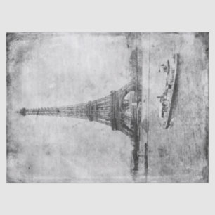 Papel vintage de París o papel desvalido