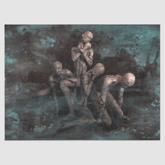 papel vivo del tejido muerto (Anverso)