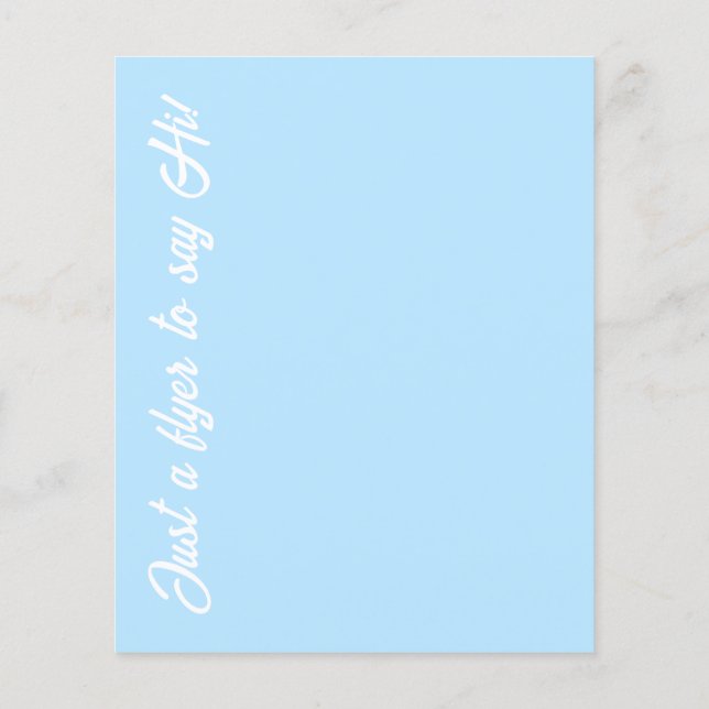 Papel volante de 4,5" x 5,6" (Atrás)