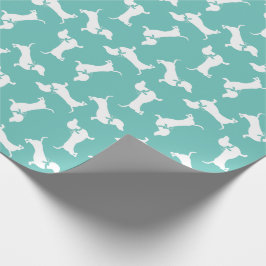 Papel Wiener Perro envuelto Papel Dachshund Cachor