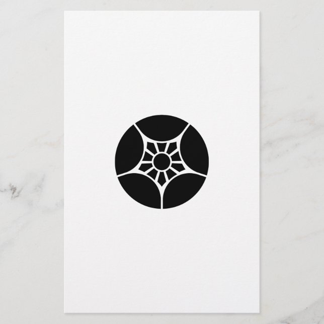 PAPELERÍA 割り梅鉢 (Anverso)