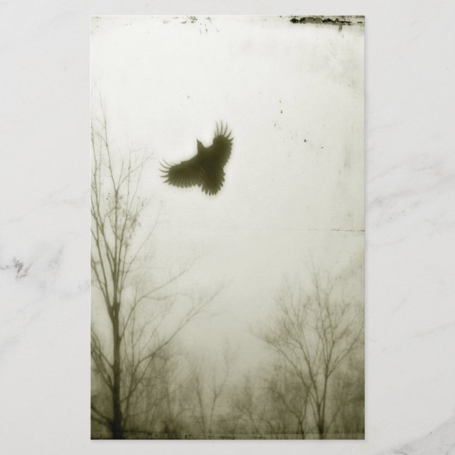 Papelería A Medida Que Vuela El Crow (Anverso)