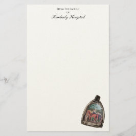 Papelería a view through a stirrup 