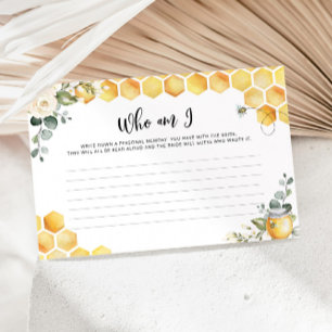 Papelería Abeja de miel ¿Quién soy yo?