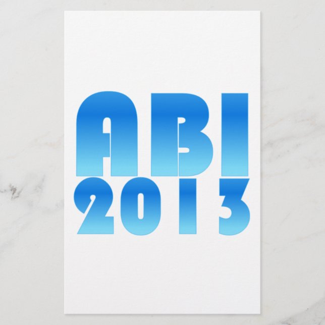 PAPELERÍA ABI 2013 (Anverso)