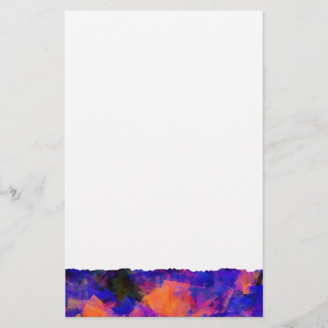 PAPELERÍA ABSTRACTO DE AGUA 1 (Anverso)